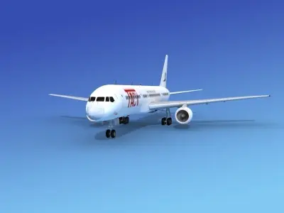 Boeing 757-200 Cabo Verde  3D model