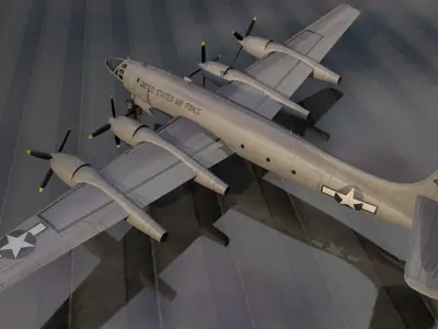 Republic XF-12 Rainbow 3D model