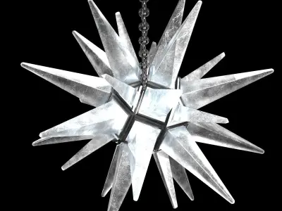 Rock Crystal Star Light by CHARLES SPADA INTERIORS 3D model
