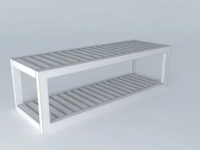 banco bench Free 3D model order
