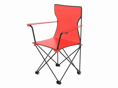Folding Chair 01 3D model