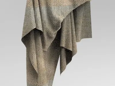 Set 6 in 1 Cloth 2 Low-poly 3D model