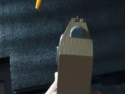 Heavy Laspistol Warhammer 40K 3D printable costume prop 3D print model