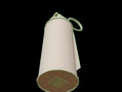 M18 hand grenade Bomb Gaming Model  Low-poly 3D model