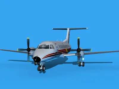Embraer EMB120 Comair 3D model