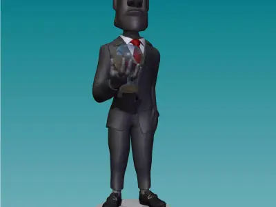 SIGMA MOAI 3D print model