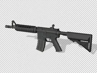 m4a1 boy 3D model