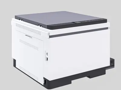 HP LaserJet Tank 1602w Printer 3D model