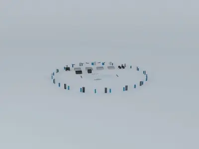 Crowne Spring City Free 3D model