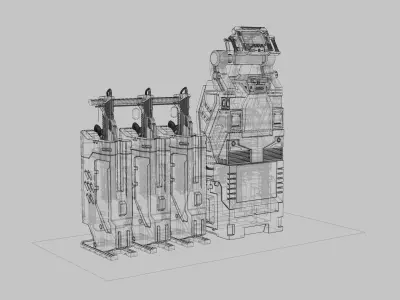 Rifle Charger 3D model