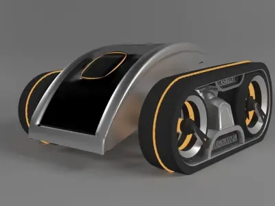 Drone transformer 3D model