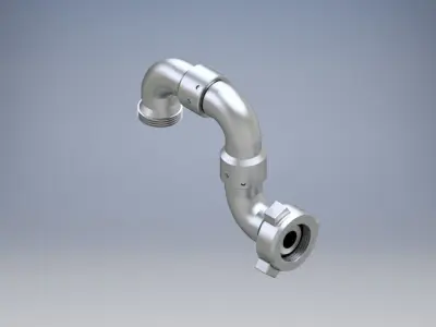 Swivel joints 3D model