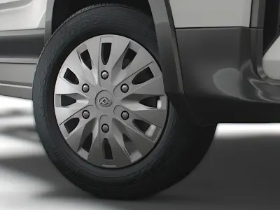 Maxus Deliver 9 Chassis 2022 wheel 3D model