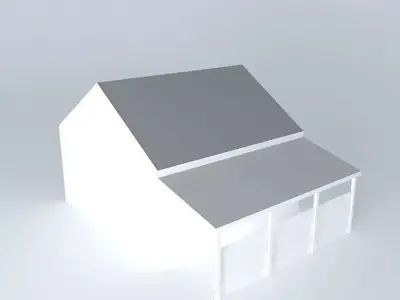 Decochalet house Free 3D model