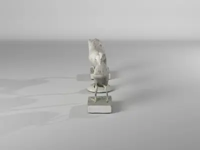 Asbury Seabird Flock Decor 3 Piece Fingurine Set 3D model