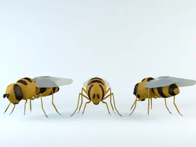 Lowpoly Animals Pack Low-poly 3D model