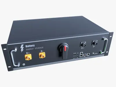 Ess Lithium ion Battery Packs 3D model