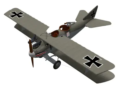 LFG Roland CII 3D model
