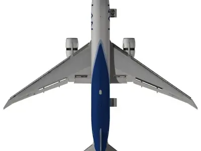 Boeing 777-200F LAN Cargo 3D model