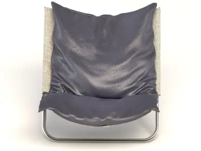 Folding chair Free 3D model