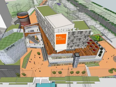 Sketchup Shopping Center V4 3D model