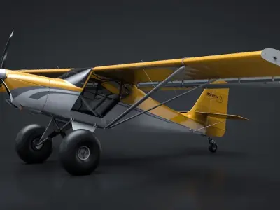 Kit Fox S7 Bushplane 3D model