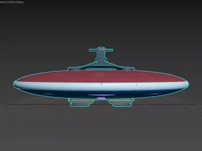 Sky Jet Ski - Concept 3D print model