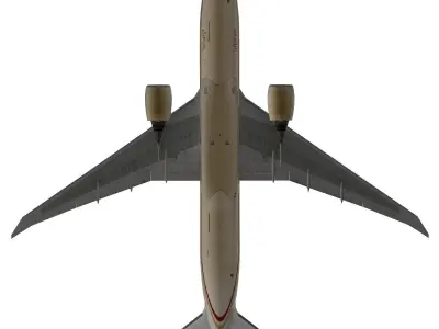 Boeing 777-200F Etihad Cargo 3D model