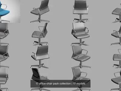17 office chair pack collection 