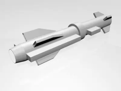Missile 02 3D model