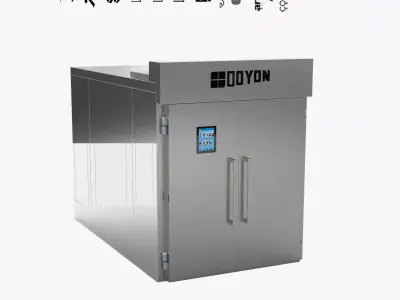 Doyon KDPR23 Knockdown Retarder Proofer Cabinet 3D model
