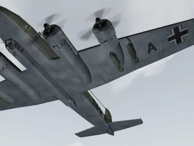 Focke-Wulf Fw-200C-1 Condor 3D model