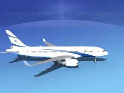 Boeing 787-8 El Al 3D model