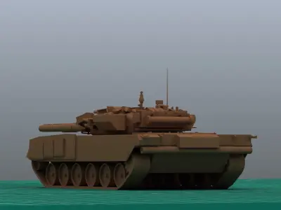 T-90 Tank 3D Print 3D print model