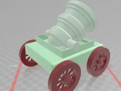 Sebastopol Mortar  3D model