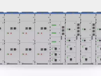 Complete Panels electricity cupboard 3D model