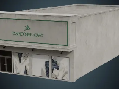 Building 11 Low-poly 3D model