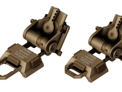 DJI DRONE GOGGLES Low-poly 3D model