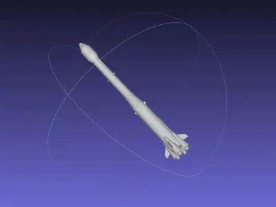 Ariane 1 Rocket Model 3D print model