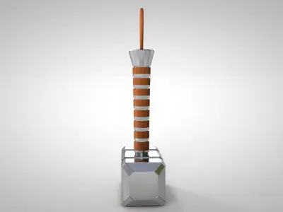 Mjolnir - Hammer Low-poly 3D model
