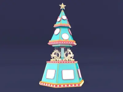 christmas tree 3D model