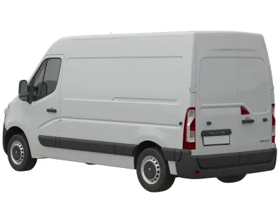 Renault Master 2015 PanelVan L2H2 3D model