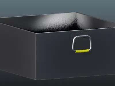 Transport Box Free low-poly 3D model