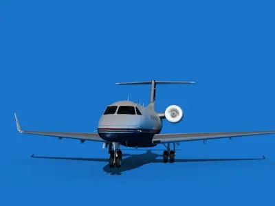 Embraer Praetor 600 V02 3D model