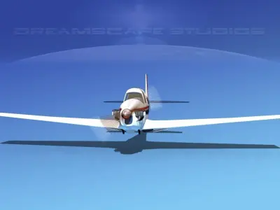 Mooney M-18 Mite V16 3D model