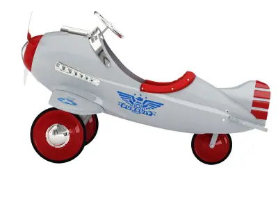 Kids pedal plane Murray Pursuit 3D model