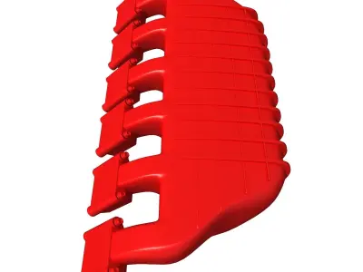 3D Engine Cover 5 3D model