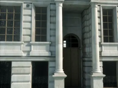 Old appartment building 1700s A 3D model