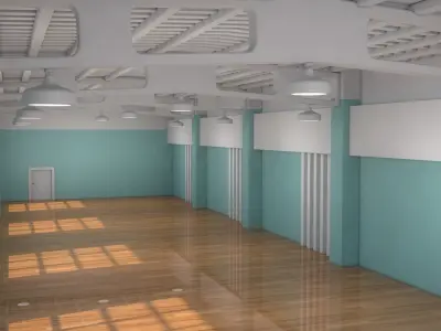 Playground Interior 3D model