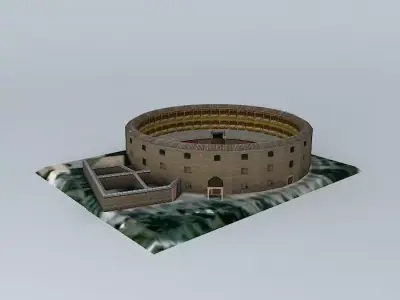 Bullring - Aranjuez 3D model